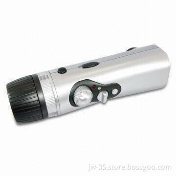 Dynamo AM/FM Radio with Torch and Siren Alarm Function
